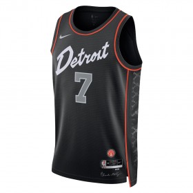 Dres Detroit Pistons Killian Hayes Nike 2023-24 City Edition Crno Swingman